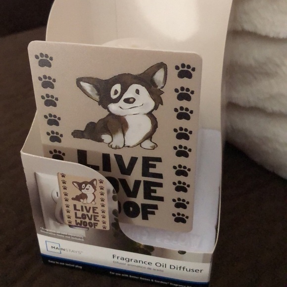 Mainstays Brand New Fragrance Oil Plug-In Diffuser, Live Love Bark - Picture 2 of 4